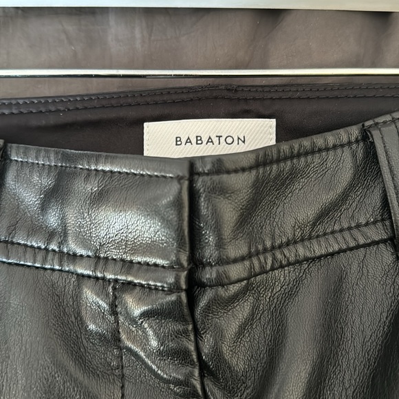 Babaton Faux Leather Pants - Picture 5 of 7